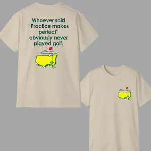 Masters Funny T-Shirt, The Masters Tournament T-Shirt, Funny Golf T-Shirt For Men, Gift For Men