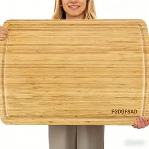 4-in-1Stove Oven Top Cover FGDGFSAD Extra Large Bamboo Cutting Board Pro,Note Charcuterie Board,Pastry,Chopping Block,Handle,Juice Groove,turkey,Kitchen4XL:30"*20",Cook Knives Friendly Kitchenware ThanksgivingDay dinner,party Cheese Food,gift