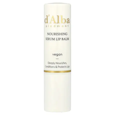 d'Alba White Truffle Nourishing Serum Lip Balm, 0.12 oz (3.6 g)
