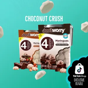 ChocoNut Crush Meringues