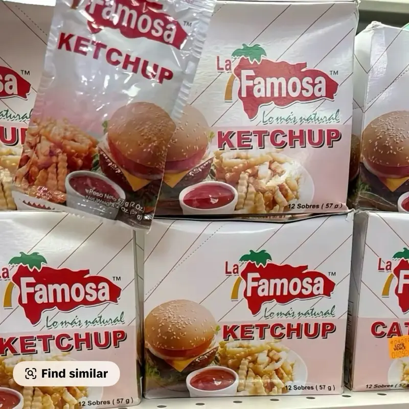 Bwat ketchup Haiti gou nan spaghetti 12pcs