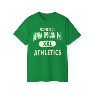 Alpha Epsilon Phi Property Of Athletics T-Shirt