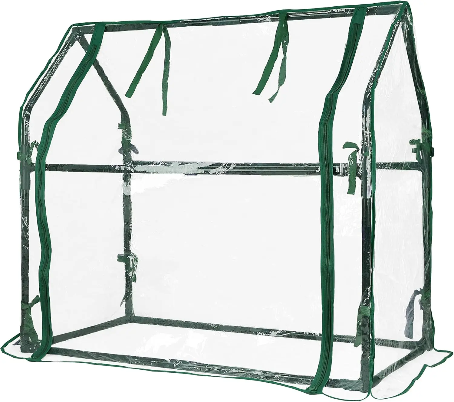 Mini Greenhouse Heavy Duty Portable Green House, Clear Tent Indoor or Outdoor for  36.2(L) x18.9(W) x33.3(H)