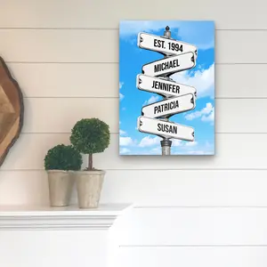 Customizable Custom Vintage Street Sign