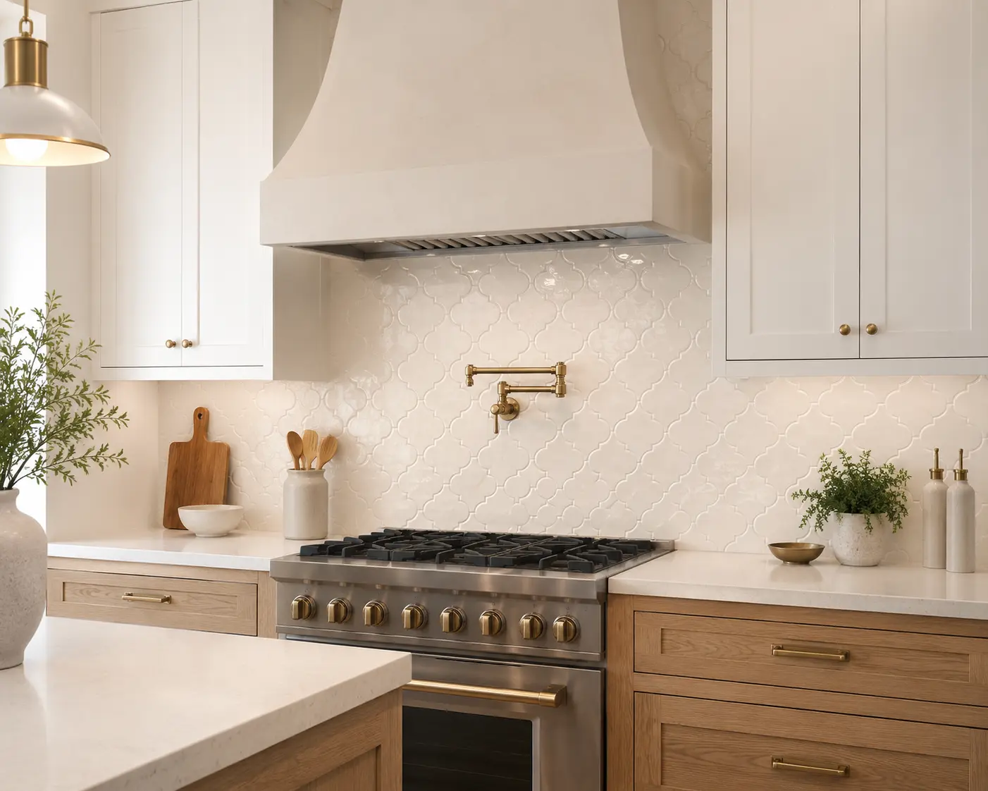 Daltile Mythology Arabesque – Santorini Glossy | Wall Tile | Spotlight Savings