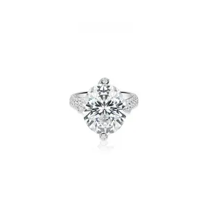 VAMERAY #12298 45 Carat Oval White Ring
