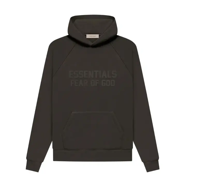 Fear of God Essentials Hoodie Off Black Men or Women clothing Womenswear Everyday Sweatshirts Tops Pullover Long Sleeve Casual
