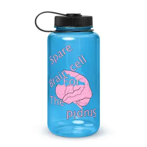 Spare Brain Cell Wide Mouth Water Bottle