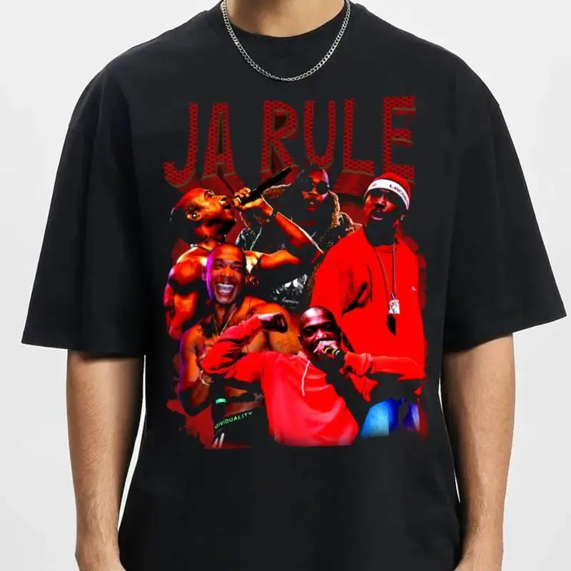 Ja Rule Style Graphic Tee – Hip Hop Fan Cotton Shirt – HGE16705