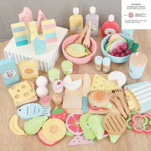 Realistic Food Cutting Set, Baby Role Play Educational Toy, Develops Fine Motor Skills, Toddler Play Kitchen, Pretend Play Kitchen Accessories, Pretend Cooking Set, Toddler Kitchen Playset, Play Food Sets
