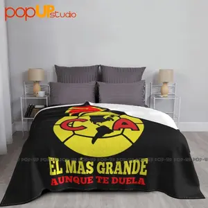 Club America Mexico Aguilas Soccer Blanket High Sofa Bed Cover Blanket  Lightweight, soft, and breathable – a must-have for every family.