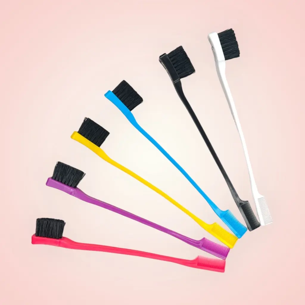 Sofistyles Edge Comb for Precise Styling - Available in Various Colors Including Black, White, Yellow, Blue, Pink, Purple