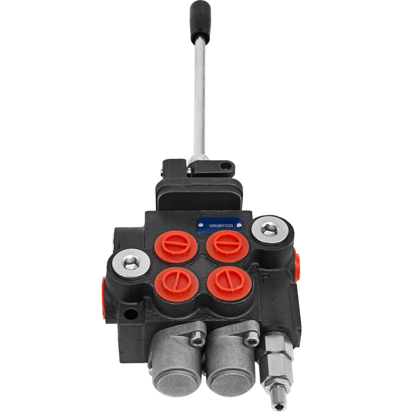 Hydraulic Valve, 2-Spool Joystick Controlled Valve, 11 GPM Flow, Directional Control Valve, Double Acting, Suitable For Tractors, Loaders, Tanks, Implements, And Industrial Hydraulic Systems, High-Pressure Valve