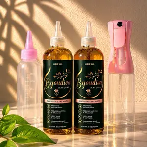 2 pack GlowRoot Herbal Hair Oil – Nourish. Strengthen. Grow.”