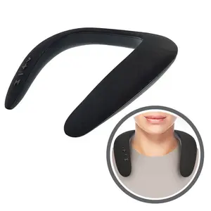 U-shaped neck hanging   Bluetooth speaker, neck hanging microphone Bluetooth speaker, cool and trendy to wear,support TF and call