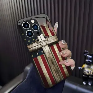 Patriotic American Flag Eagle Phone Case for 【iPhone 13 Pro Max】 | Shockproof USA Design Cover 666