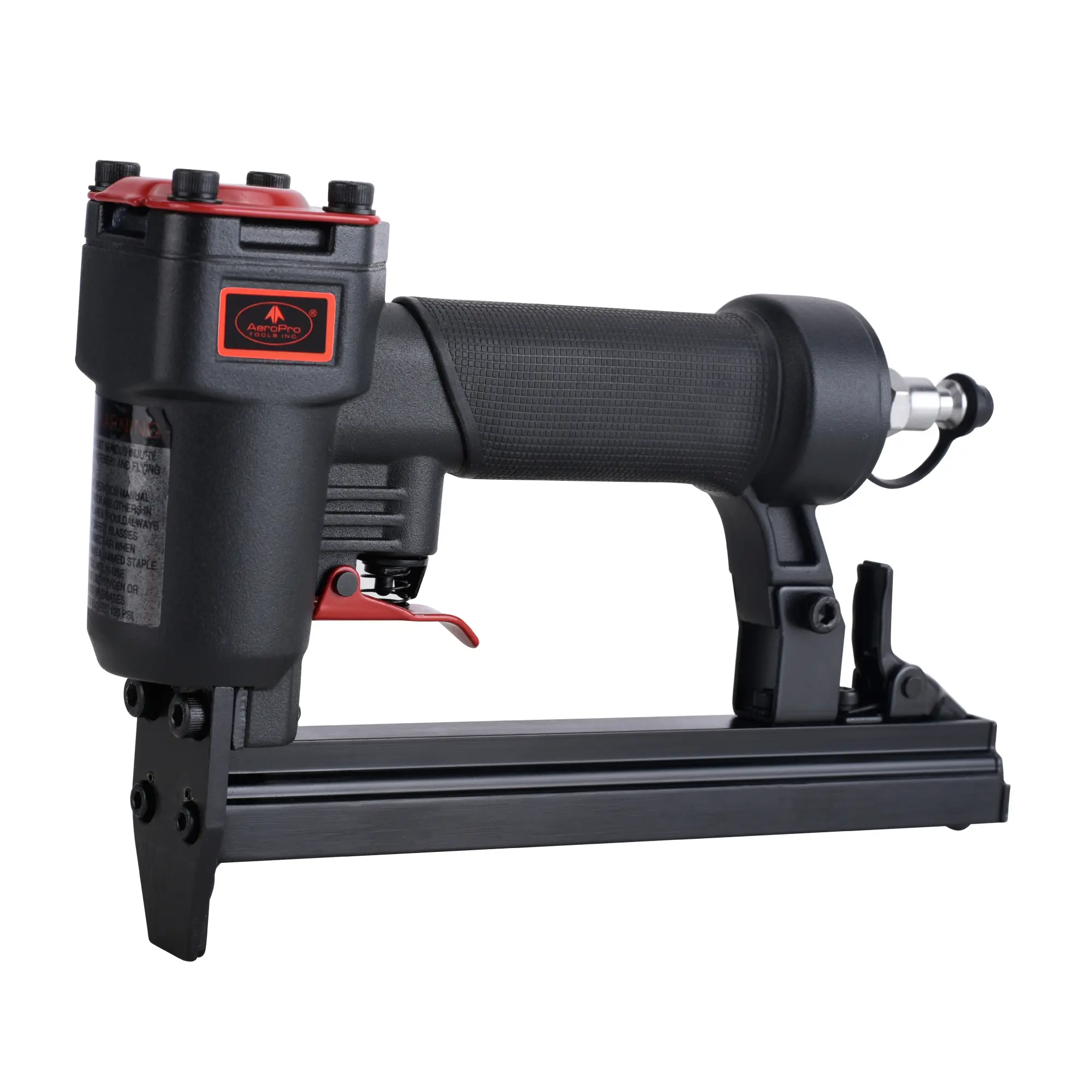 AEROPRO Tools 7116A 22 Gauge Air Stapler Pneumatic Staple Gun, 71 Series 3/8 Inch Crown 1/4-Inch to 5/8-Inch Upholstery Stapler for Upholstering, Woodworking and DIY Projects