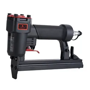 AEROPRO Tools 7116A 22 Gauge Air Stapler Pneumatic Staple Gun, 71 Series 3/8 Inch Crown 1/4-Inch to 5/8-Inch Upholstery Stapler for Upholstering, Woodworking and DIY Projects