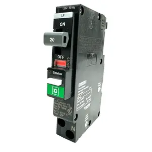Square D QO QO120PAF 20A Single-Pole 120V AFCI Circuit Breaker