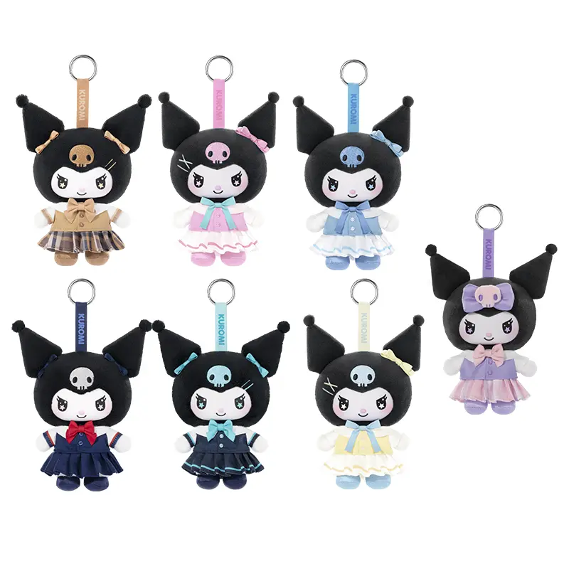 TOPTOY SR Kuromi School Life Series Blind Box - Cute Plush Pendant Collectible, Random Surprise Sealed Hobby Boxed Mystery Toys, Ideal Back-to-School Gift for Kuromi Fans, Random Surprise Set
