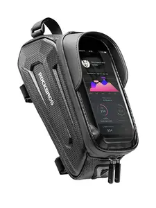 ROCKBROS EVA Waterproof Bike Phone Frame Bag for 6.8" Phones