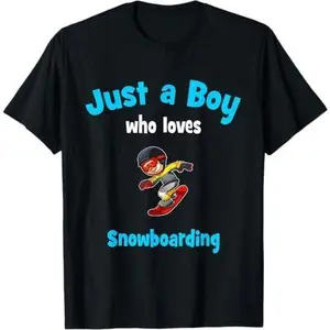 Snowboard jersey for boys, children's snowboarding T-Shirt