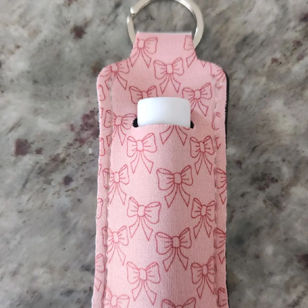 You Pick Lip Balm Holder Keychain Accessory for Easy Carry