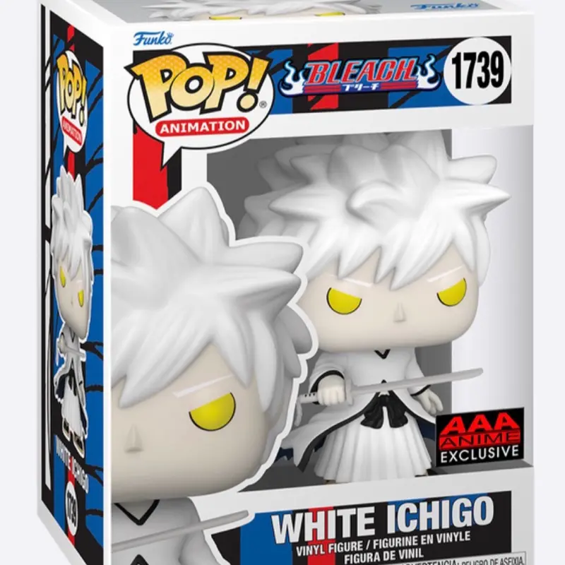 Bleach White Ichigo Kurosaki Funko Pop! Vinyl Figure #1739 - AAA Anime Exclusive