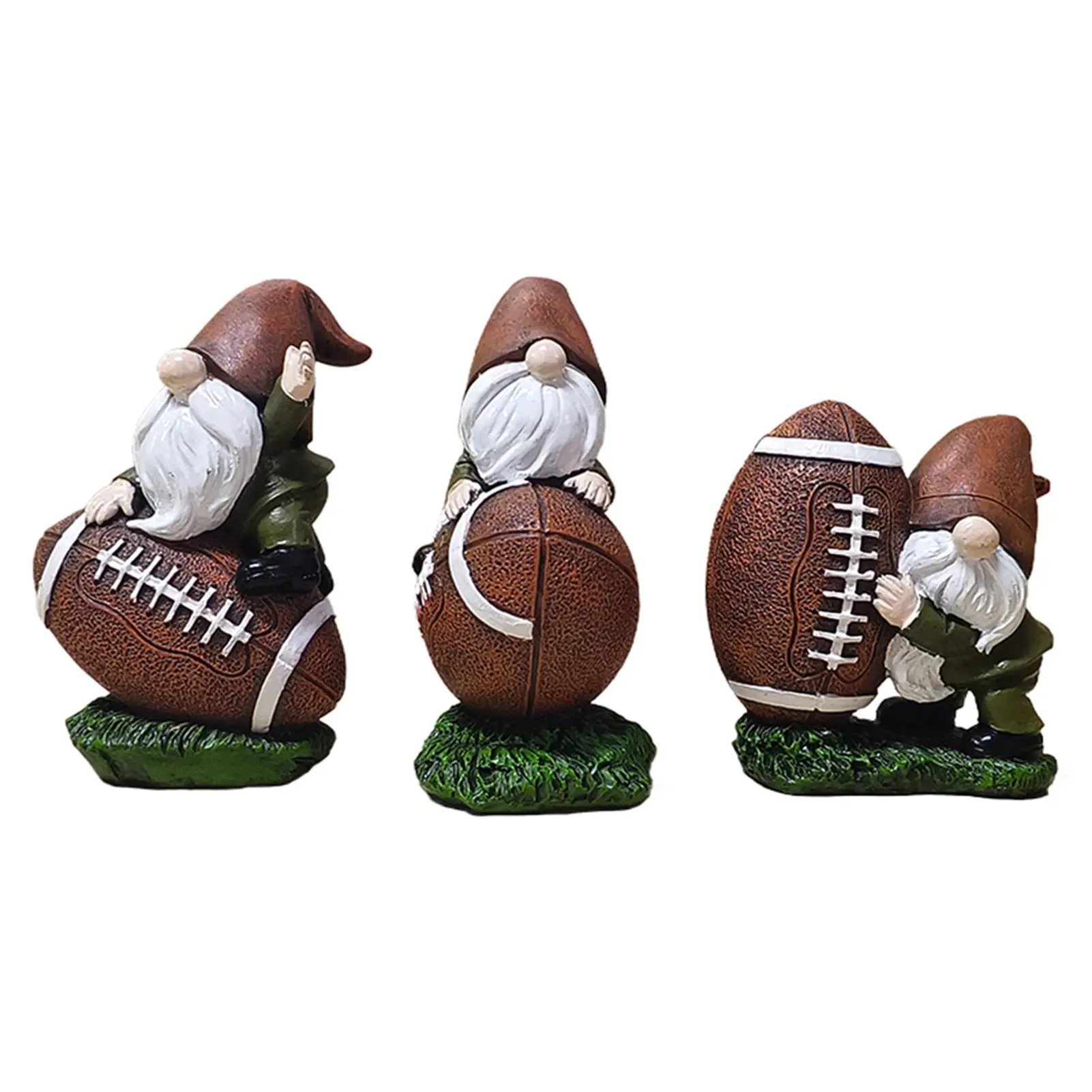 3 PCS Resin Gnome Fairy Garden Accessories Figurines Fairy Garden kit Fairy Garden Fairy Decor
