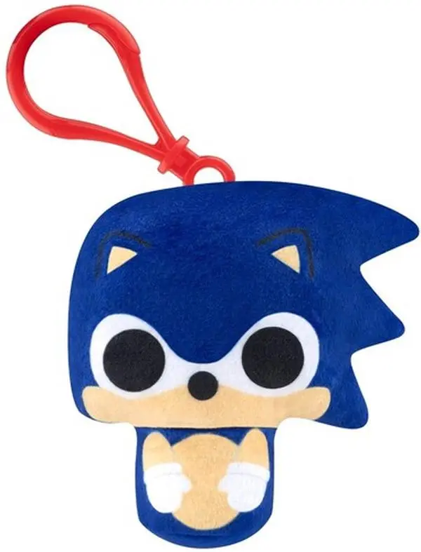 Funko Plush Keychain: Sonic (One Random Plush Keychain Per Purchase)  [Collectible Figurine/Statue/Bust] Keychain, Plush, Collectible