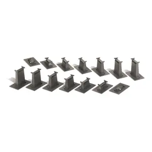 Bachmann Trains - 14 PC. E-Z TRACKÂ® GRADUATED PIER SET - HO Scale