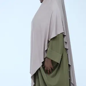 Cotton jersey khimar