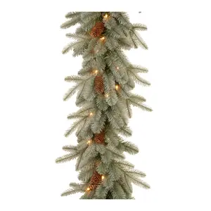 9 ft. Frosted Arctic Spruce Garland with ClearLights