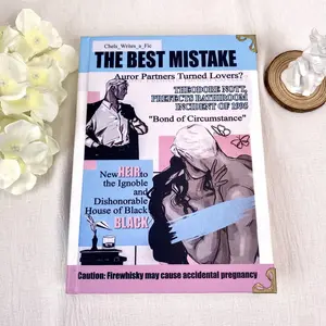 The Best Mistake – Decorative Novel Cover | Aesthetic Display Book for Desk, Shelf & Gift