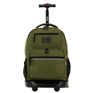 Sunlight Rolling Backpack (18 Inch) in Olive - Final Sale