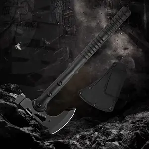 Hunting Outdoor Axe, Camping Axe,Hiking Machete With Bottle Opener, Multi-Size Hex Wrench and Sheath, Suitable For Hiking, Trekking And Camping Tactical Accessories,Multi-function Raw Tools,Men's Gear Gifts