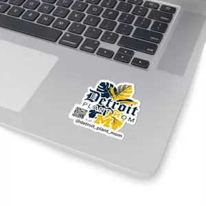 Detroit Plant Mom Kiss-Cut Sticker