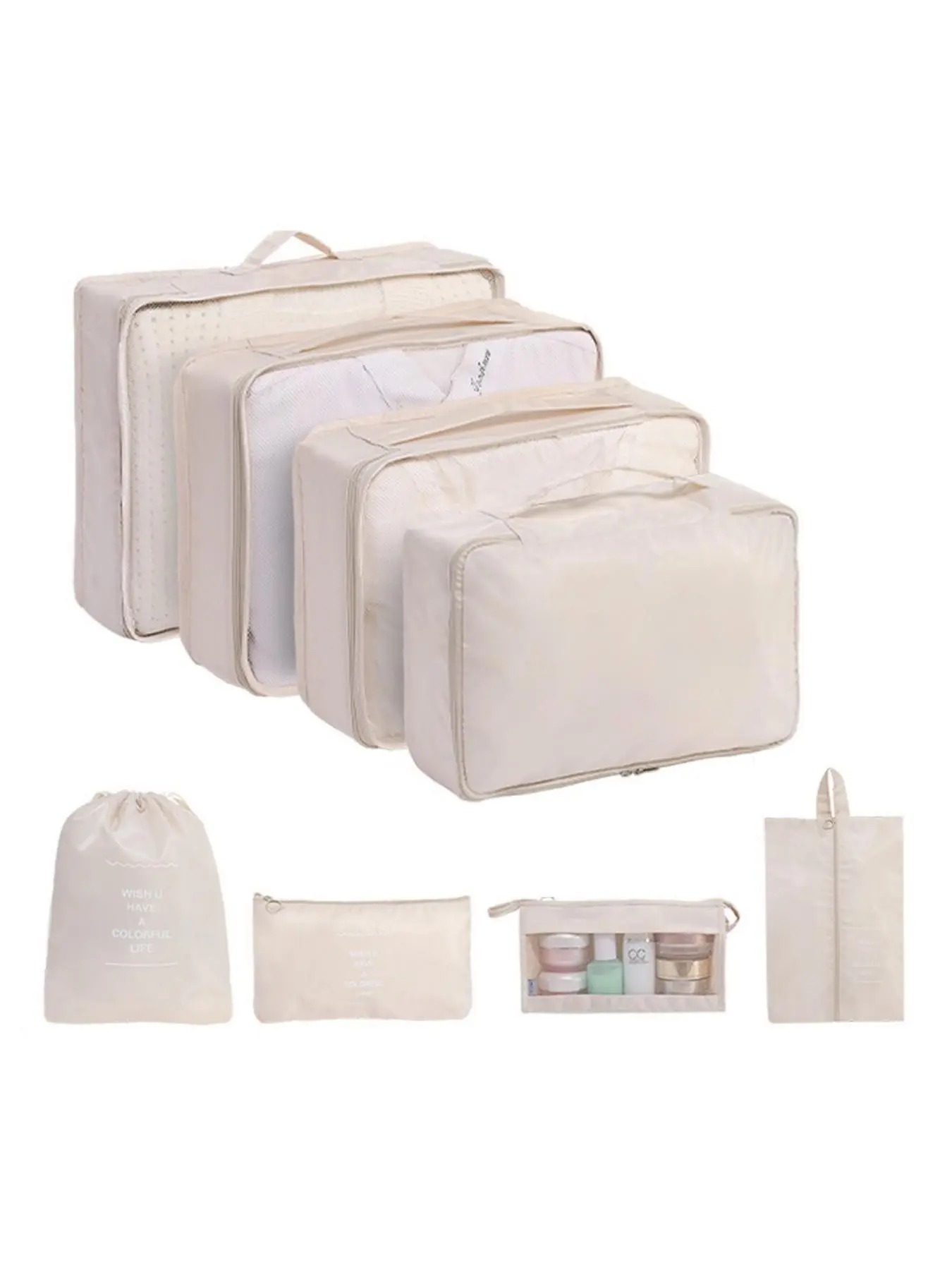 Portable Travel Storage Bag Set, Multi-Use Travel Organizer & Pouch for Clothing, Shoes & Underwear, Perfect for Luggage & Suitcase Packing, Travel Pouches, Travel Packing Organizers, Travel Essentials