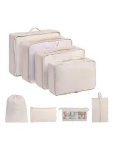 Portable Travel Storage Bag Set, Multi-Use Travel Organizer & Pouch for Clothing, Shoes & Underwear, Perfect for Luggage & Suitcase Packing