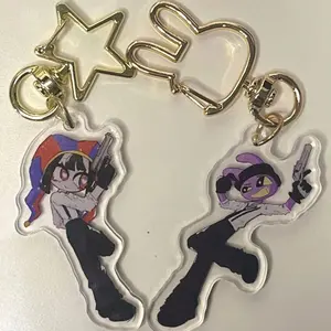 Pomni & Jax Acrylic Keychains | The Amazing Digital Circus