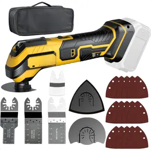 Oscillating Multi-Tool Kit for 20V Max Battery, 21000 OPM, 6 Speeds, 3°Cordless Oscillating Tool, 22PCS Accessory, Brushless Motor for Scraping,Sanding,Cutting Wood(No Battery),