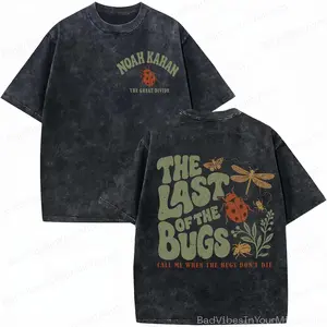 Noah Kahan The Divide Tour Distressed Washed T-Shirt, Soft Comfort Tone Top, I'll Leave Porch Light On Live Concert Pullover, Noah Kahan Tour Retro Style Tee Ideal For Xmas Holiday Birthday Casual Humorous Mens Graphic Shirt