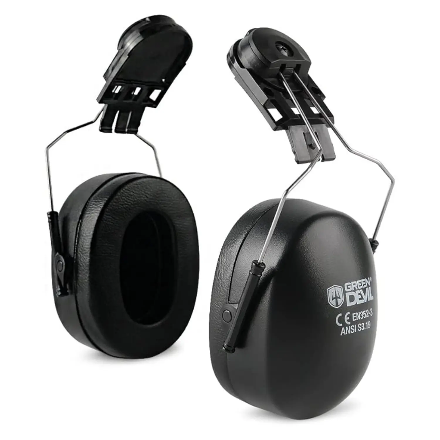 Noise Cancelling Ear Muffs NRR 27dB Hearing Protection for Shooting, Gun Range Ear Defenders, Hard Hat Compatible Safety Ear Muffs for Construction, Woodworking & Workshop Use