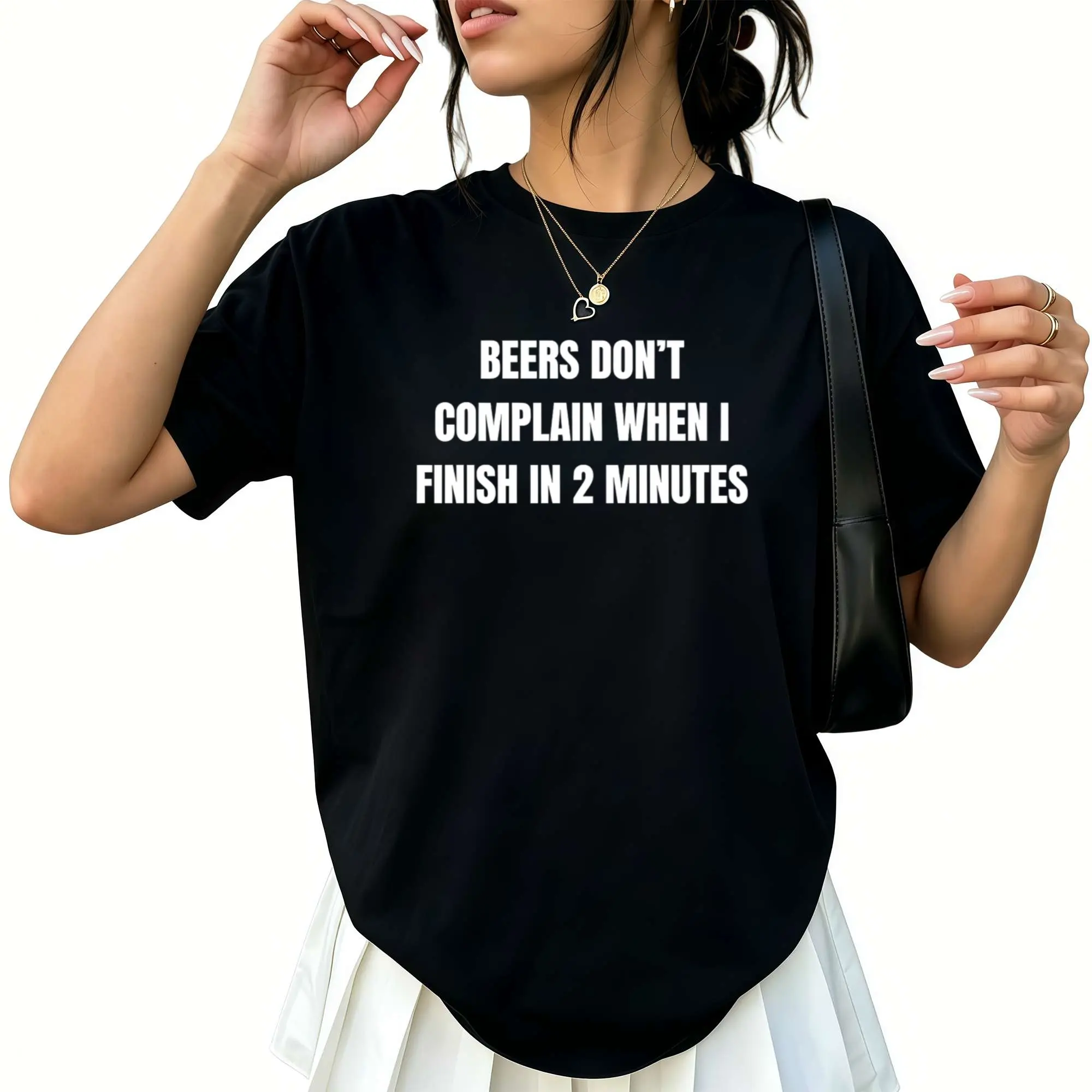 Beers Don't Complain Unisex Heavy Cotton Tee - Drinking Shirt - Funny - Bar - Gift for Women