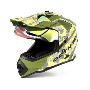 ORTHRUS Youth Kids/ Adult Motorcycle Helmet for Off-Road ATV DOT Certified Full-Face Design Lightweight Aerodynamic Shape Removable Washable Liner