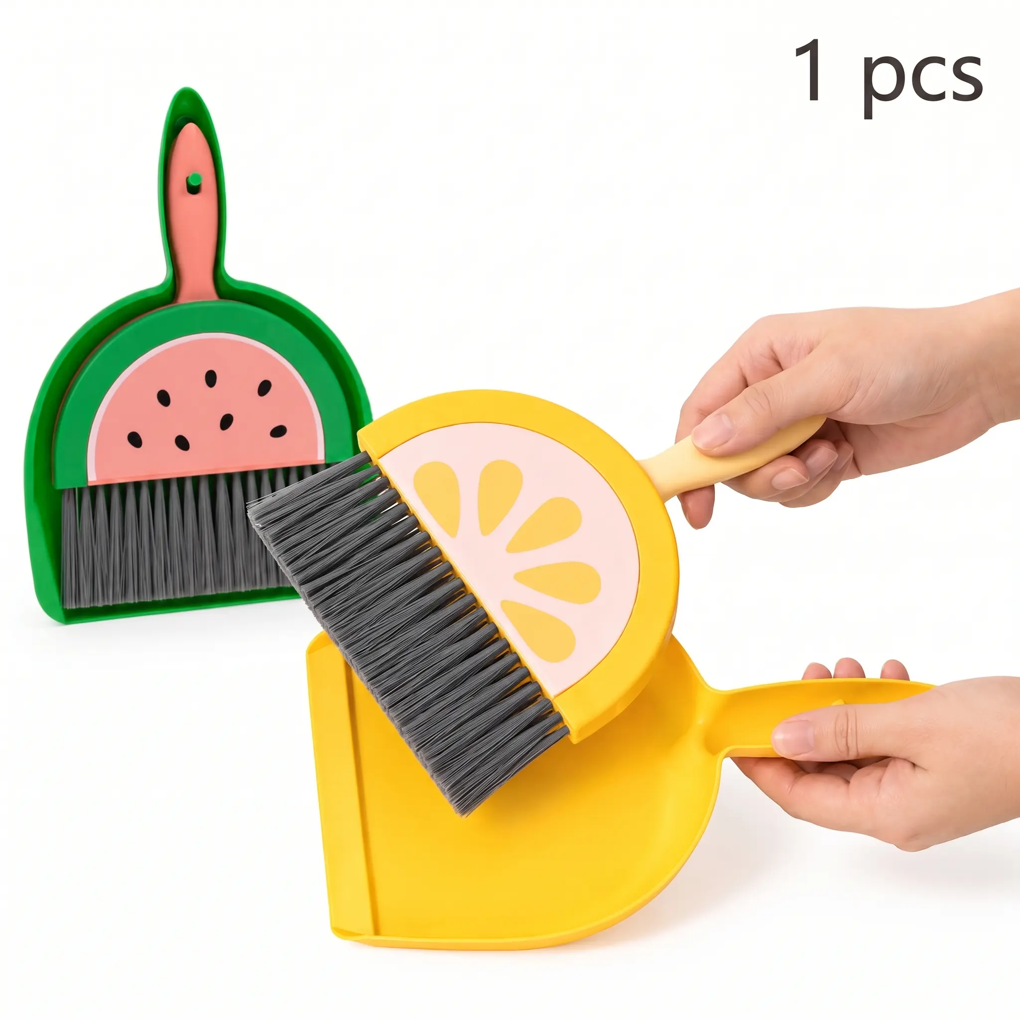 Mini Broom and Dustpan Set - Multifunctional Portable Home Care Supplies for Desk, Tabletop Cleaning Needs