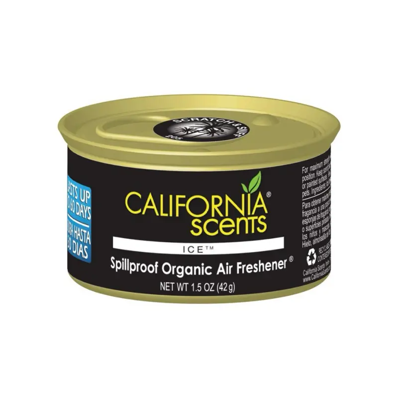 California Scents Organic Air Fresheners - Natural Scent for Homes & Offices, Long-Lasting Freshness, Spillproof Design, 1.5 oz