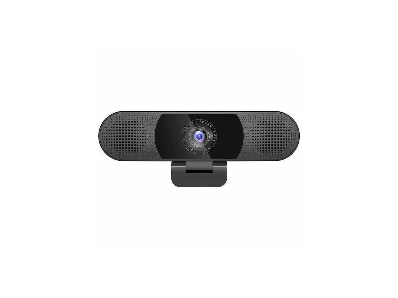 EMEET C980 Pro 4K - Plug & Play 3-in-1 Webcam with 4K lens, Four Noise Reduction Mics, Two 1W Speakers, and Magnetic Privacy Cover. 60°-98° adjustable Field of View with Auto Low L