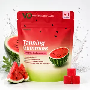 WIDERT Tanning Gummies for Women, Daily Beauty Supplement with VC+VE Double Antioxidant, Strengthens Skin Barrier & Locks Long-Lasting Color