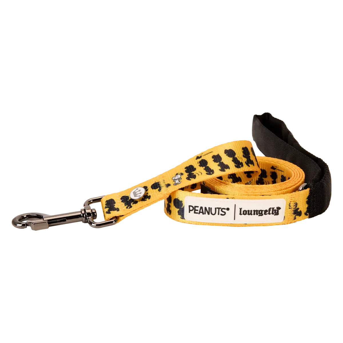 Peanuts 75th Anniversary Snoopy Gang Dog Lead, Nylon Strap Dog Leash with Silhouette Print